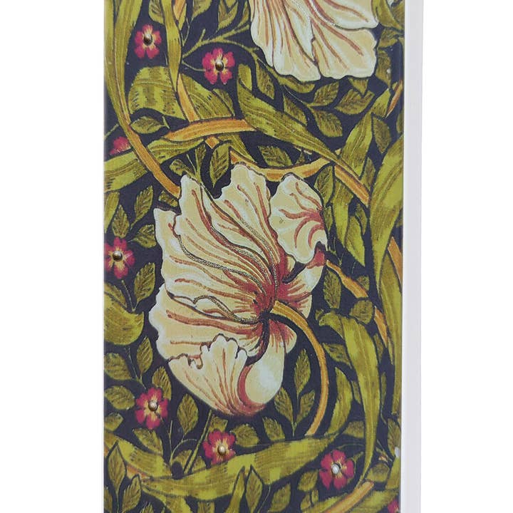 Flatyz EU - Wholesale Pillar Candle - Flat hand-crafted Candle - William Morris - Pimpernel 21