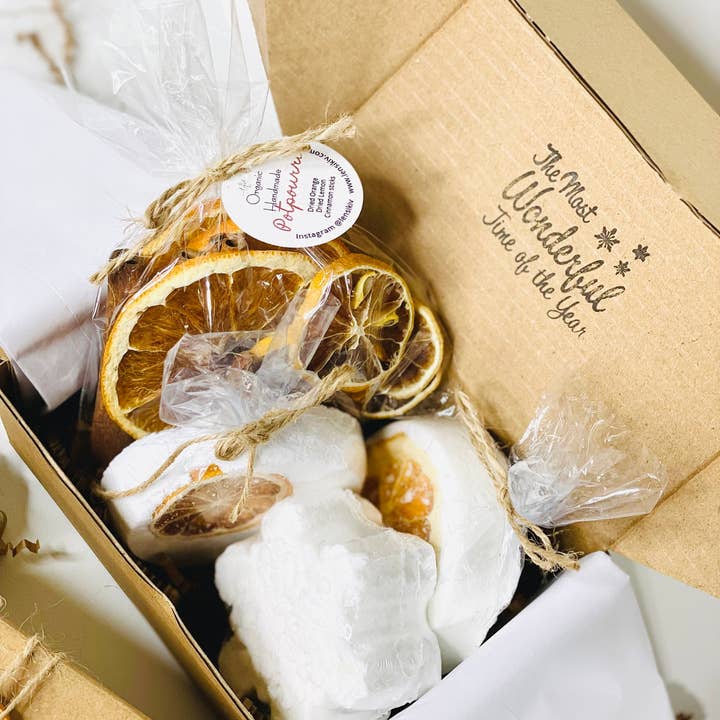 Lensik I&V - Vente Set de bain et corps - Coffret cadeau Rustic Spa, cadeau de Noël, cadeau d'anniversaire3