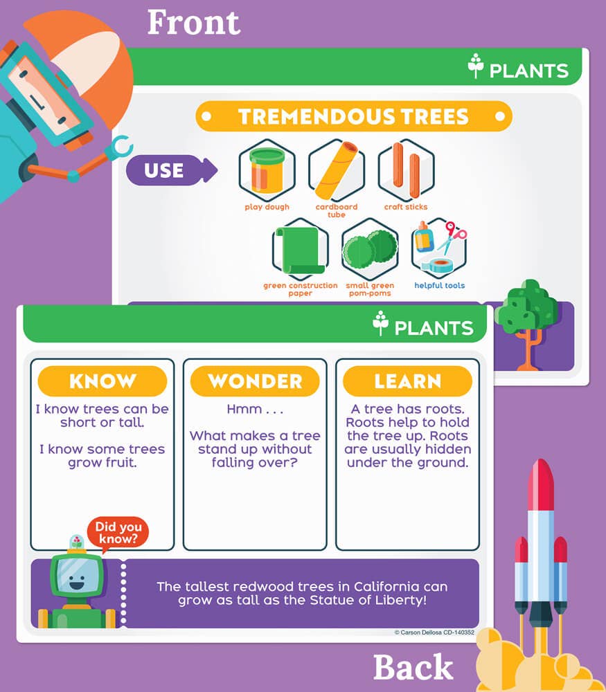 Carson Dellosa Education - Wholesale Learning Cards - Kids & Baby - STEM Challenge, Jr. Learning Cards2