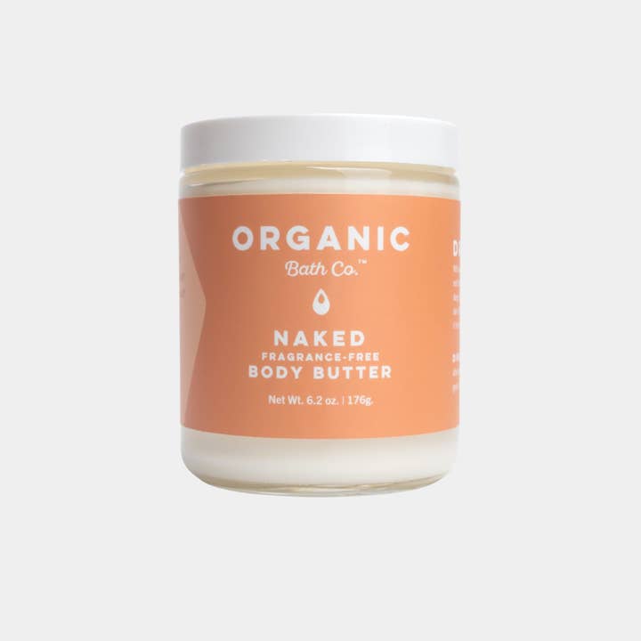 Beurre corporel Naked Full Size - Paquet de 6 pour la vente par Organic Bath Co.