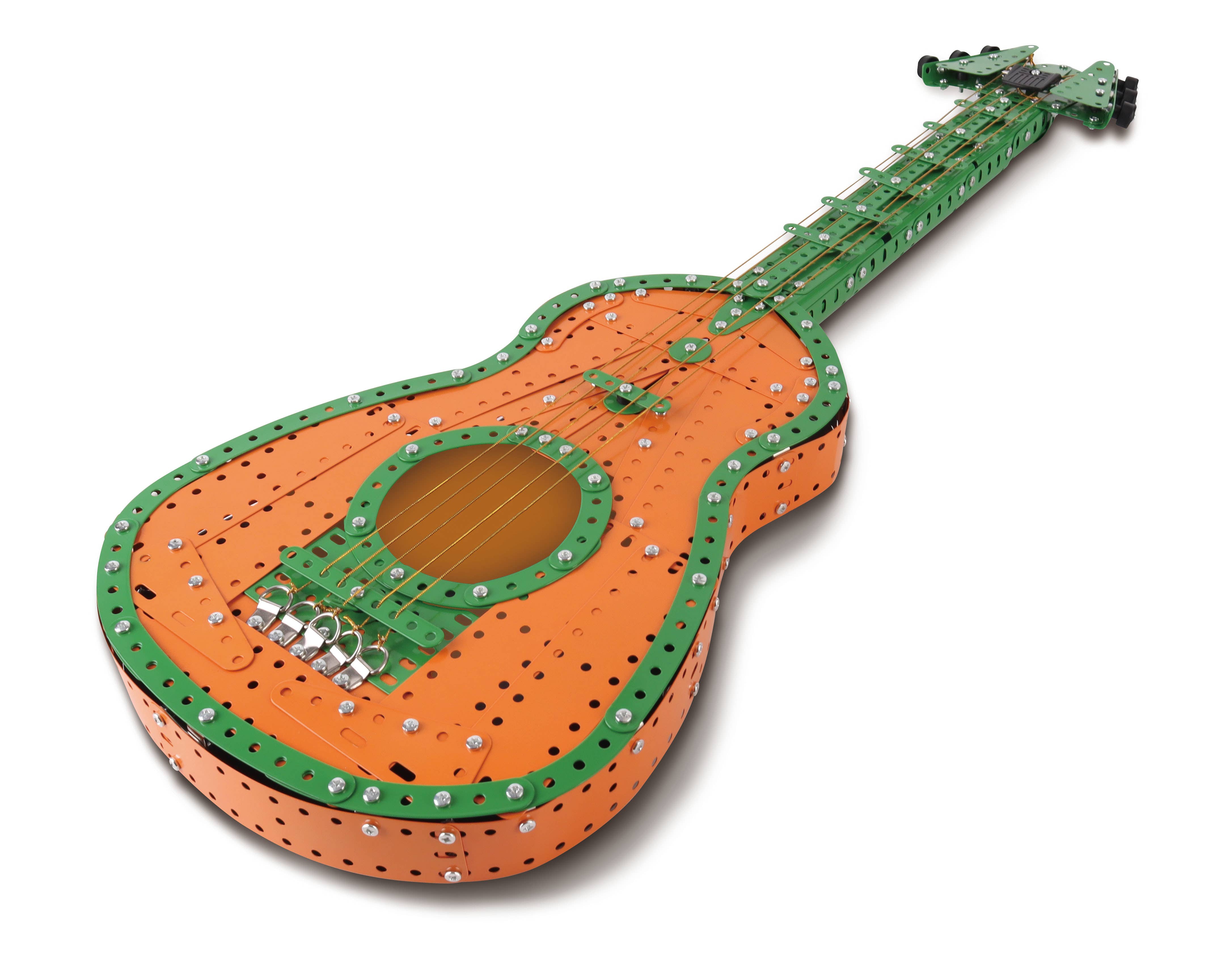 Coach House Partners - Vente Jeu construction – enfant - Ensemble de construction en métal pour guitare1