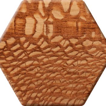 Elderwood Academy - Wholesale Dice - Hex Chest - Lacewood