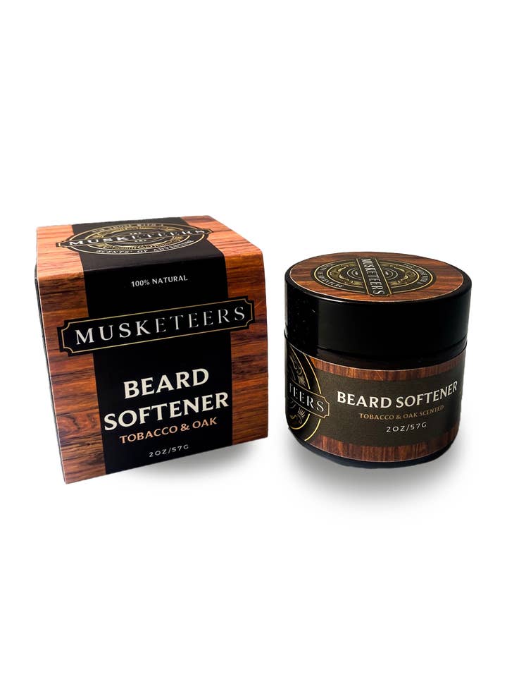 Beard Softener - Tobacco & Oak Scented for wholesale by Musketeers