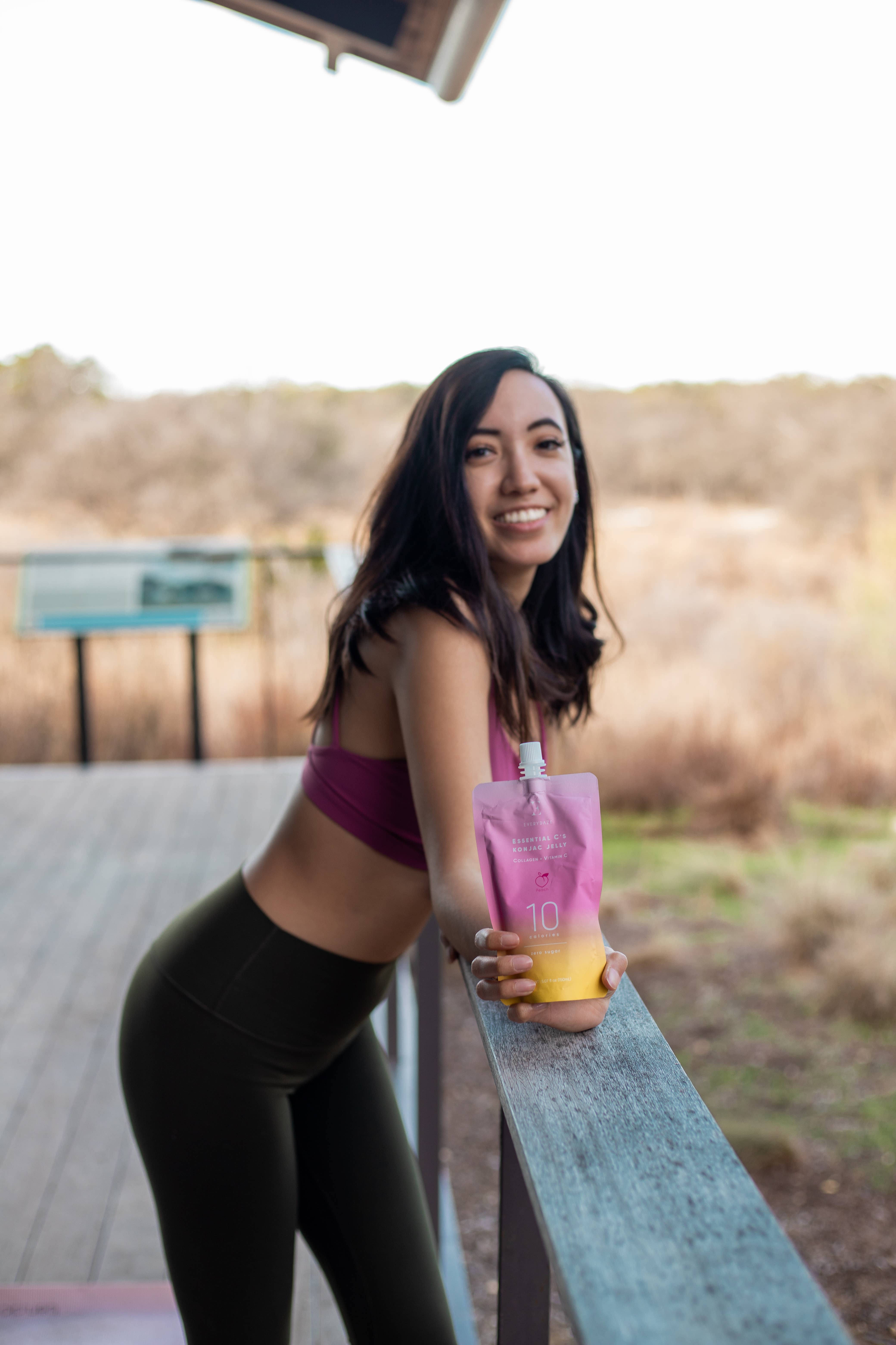 EVERYDAZE - Wholesale Oral Supplement/Vitamin - Essential C's Konjac Jelly - Peach - Box of 10 Packs6