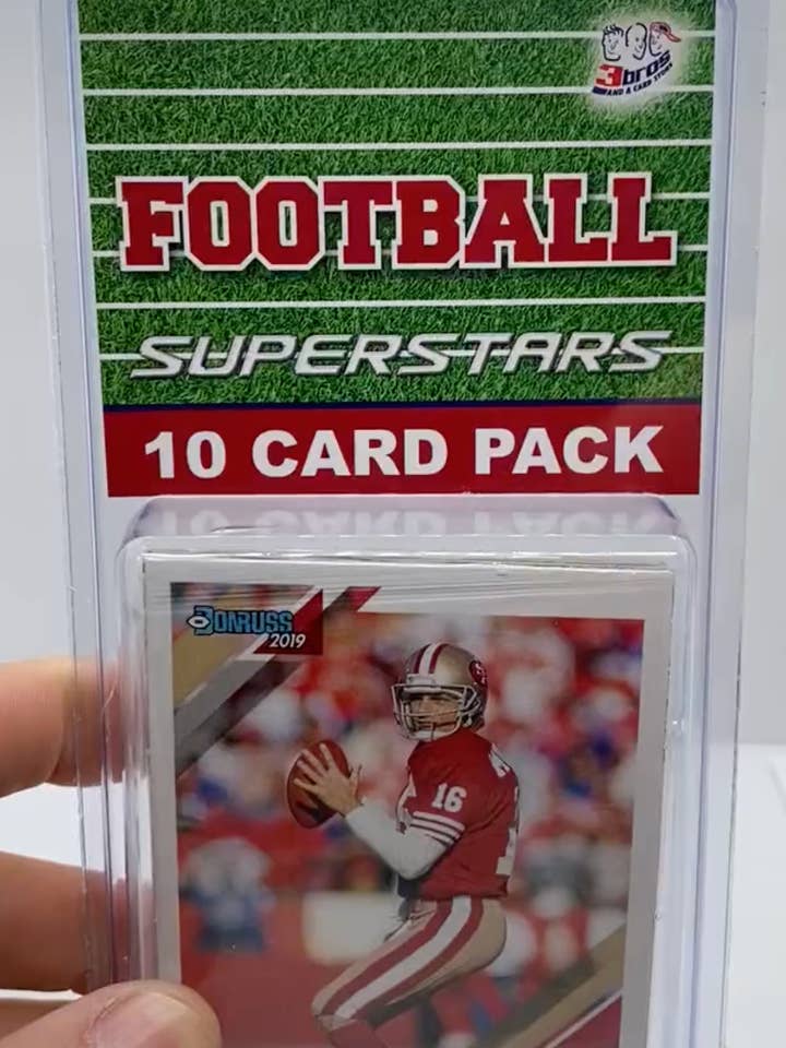 10-Card Joe Montana Superstars Kit for wholesale by 3bros And A Card Store