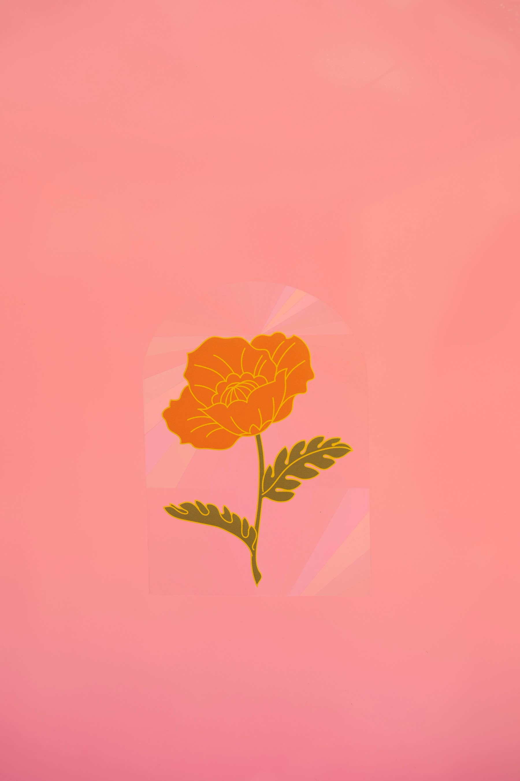 Tiny Deer Studio - Wholesale Suncatcher - Sun Catcher Decal - POPPY2