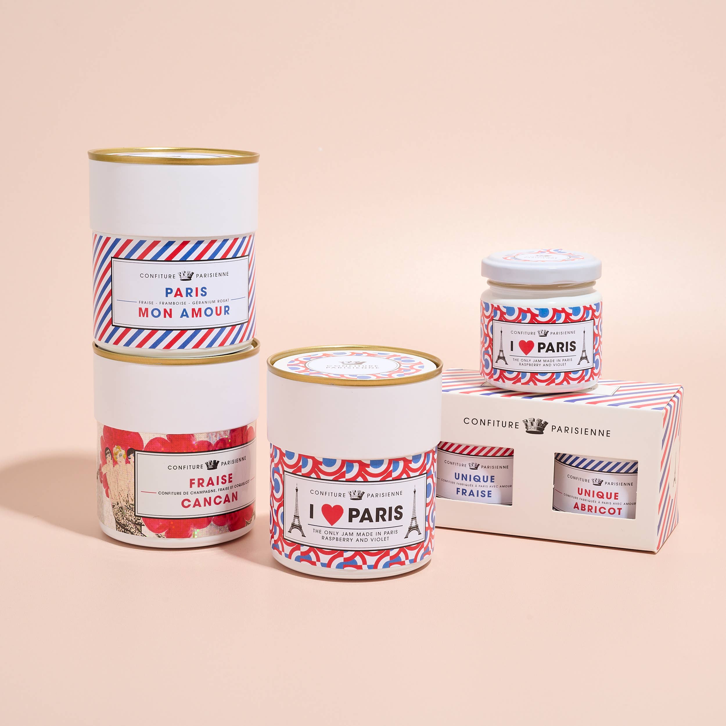 Confiture Parisienne - Wholesale Jam/Jelly - Raspberry Violet - I love Paris ! 🇫🇷 250g1