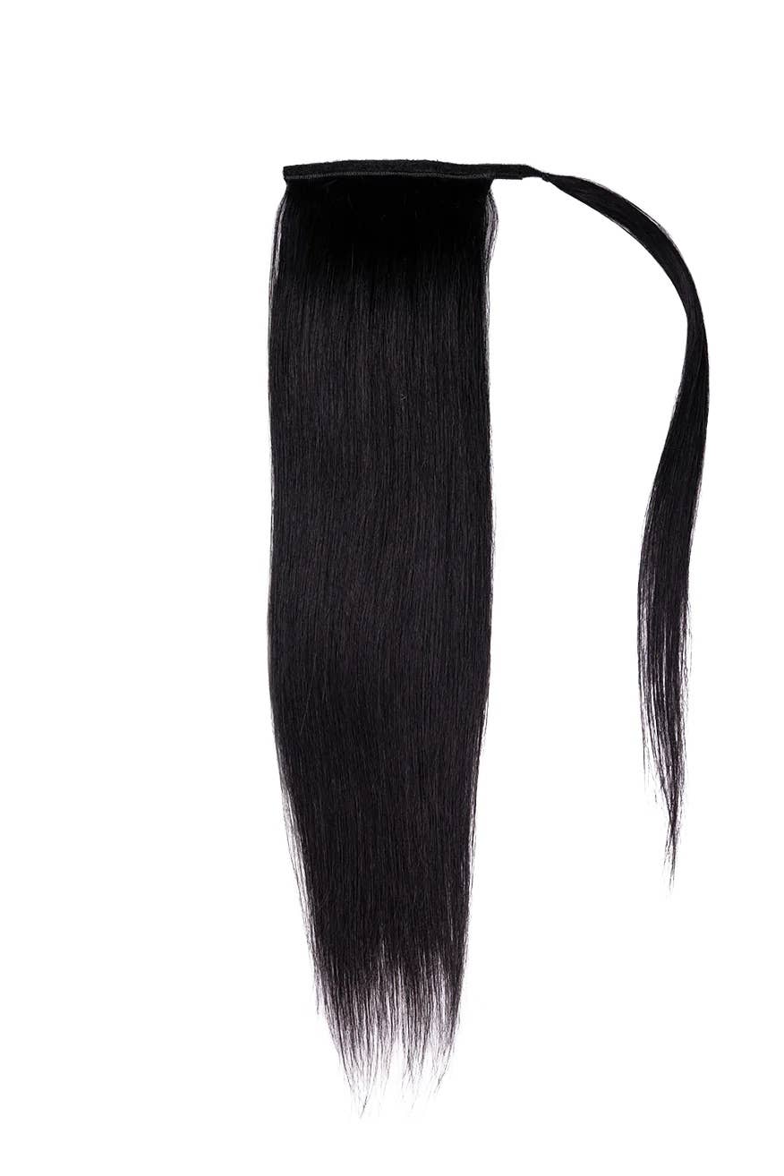 Euphoria Hair & Accessories - Wholesale Hair Extensions - Juliet 18''- Human Hair Wrap-Around Ponytail Extension13