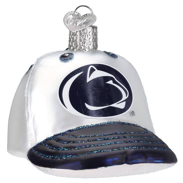 Trendy tree - Wholesale Ribbon - Gift Wrapping - Penn State Baseball Cap Ornament Old World Christmas 64619
