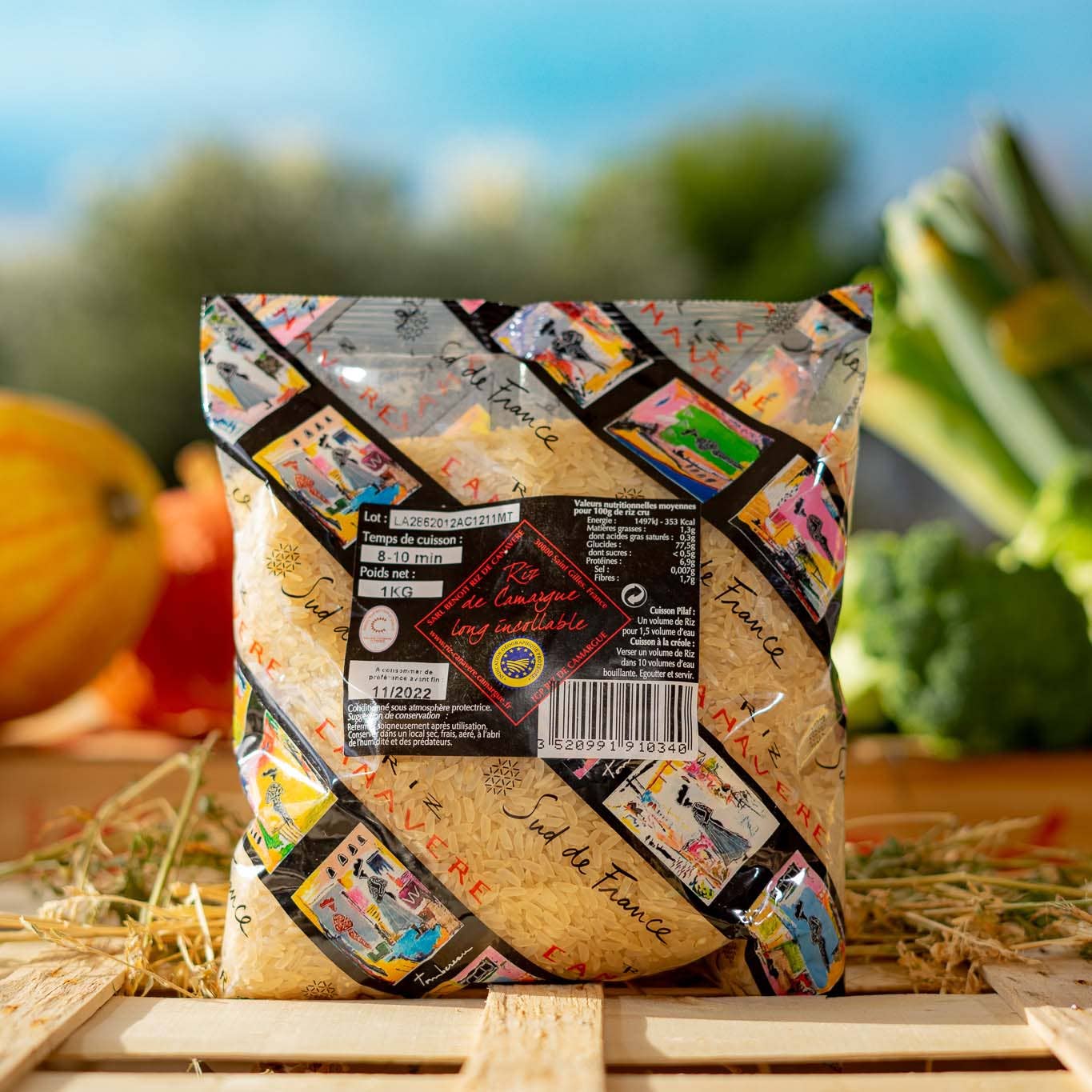 CANAVERE - Wholesale Rice - PARBOILED IGP LONG CAMARGUE RICE - 1 KG1