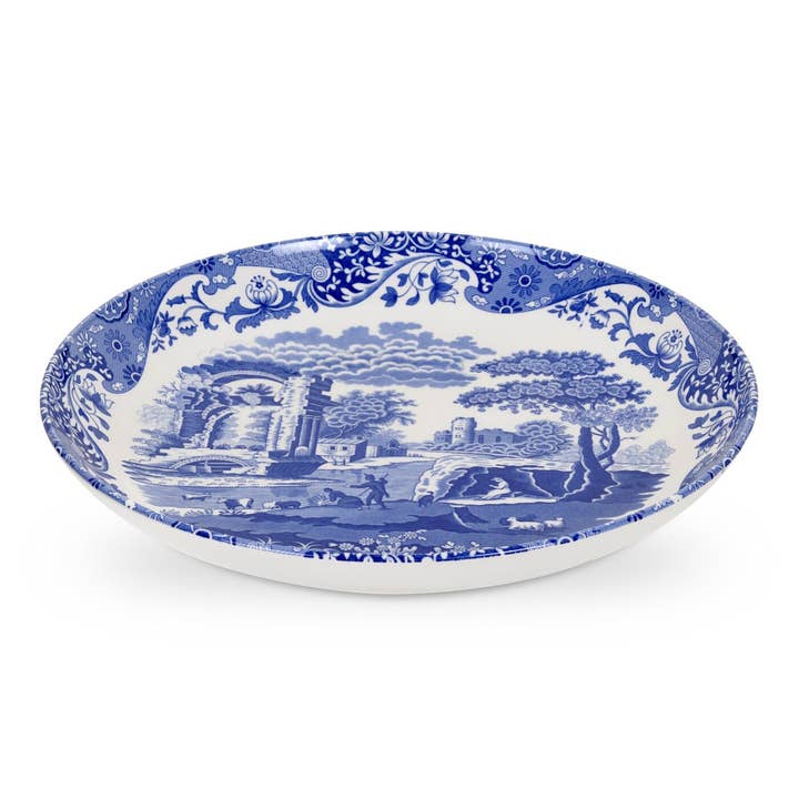 Spode Blue Italian 12 Inch Pasta Bowl for wholesale by Portmeirion, Spode, Pimpernel, Nacthmann, Wrendale Designs