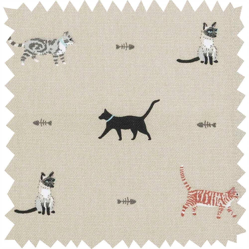 Sophie Allport – wholesale Tablecloth – Purrfect Fabric by the Metre0