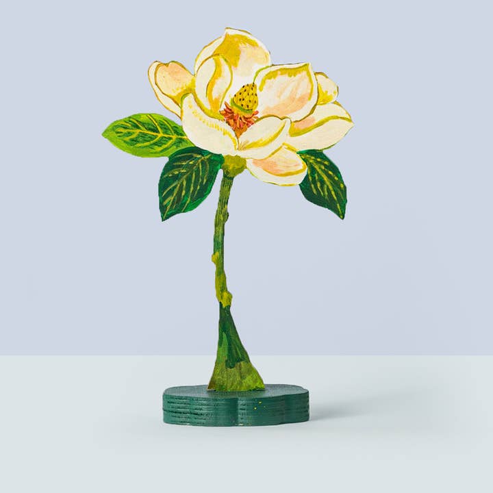 Magnolia Large Acrylic Flower for wholesale by Kimberly Hodges