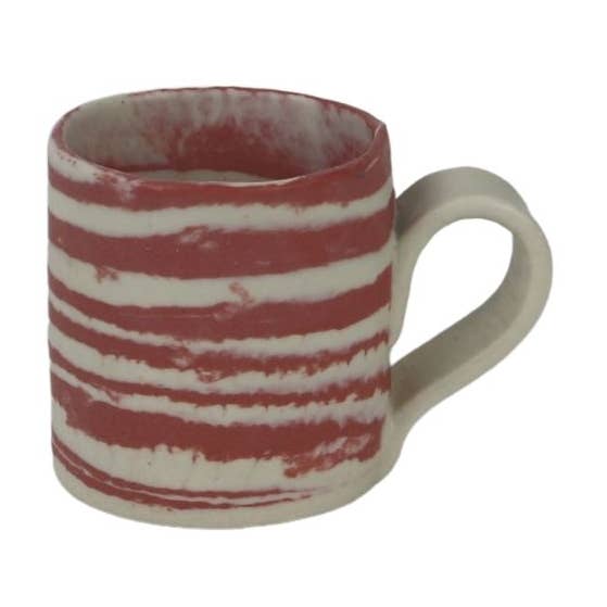 Caneca Nerikomi Pequena por atacado de Mystery Creek Ceramics