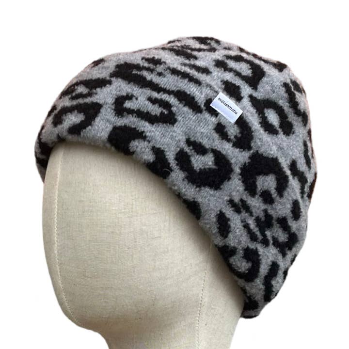 Heaven Leo Grau | Hat made of Merino wool for wholesale by Mützenmafia