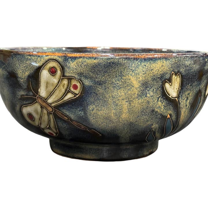 Galleyware - Wholesale Serve Bowl - Mara Stoneware Dragonfly 72 oz serving bowl