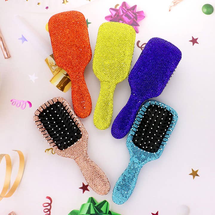 Rhinestone Pave Hair Brush
for wholesale by Sensibling Corp.