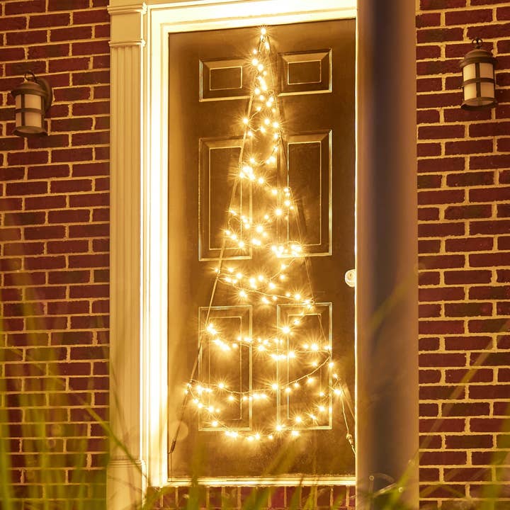 Fairybell - Wholesale Christmas Decoration - Fairybell Door Christmas Tree | 7ft | 120 LED lights2
