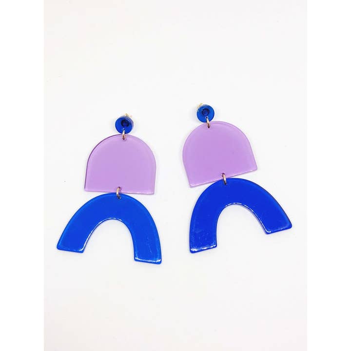 Blaue und violette Acrylfarben für den Großhandel von Finds Design