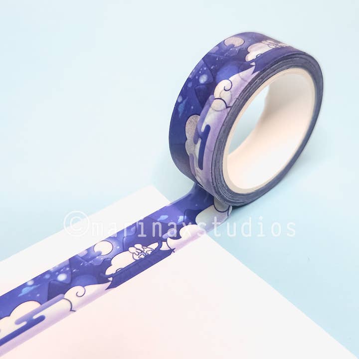 Maanstarende Konijntjes Washi Tape voor wholesale door YunYue Co.