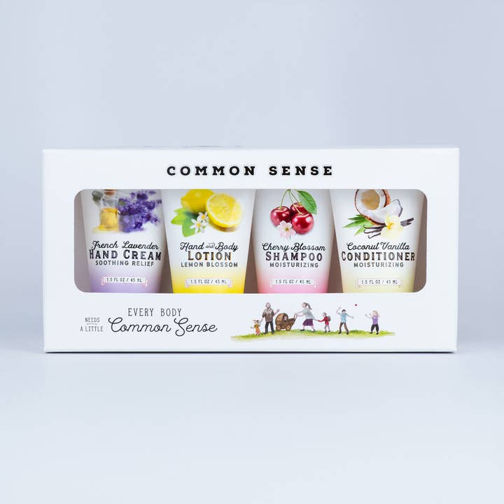 Tout le monde a besoin d'un peu de bon sens - Sampler Box pour la vente par Common Sense Soap