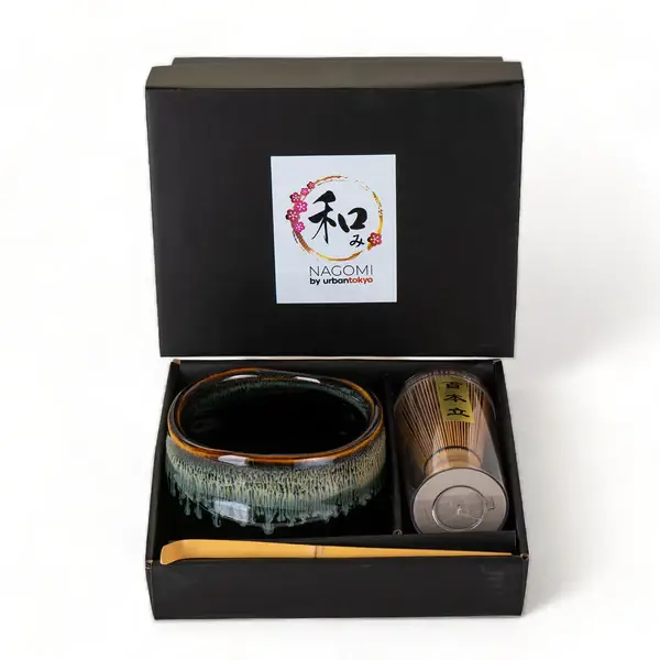 Urban Tokyo - Wholesale Bowl - Matcha Bowl 21oz Set with Whisk and Tea Spoon2