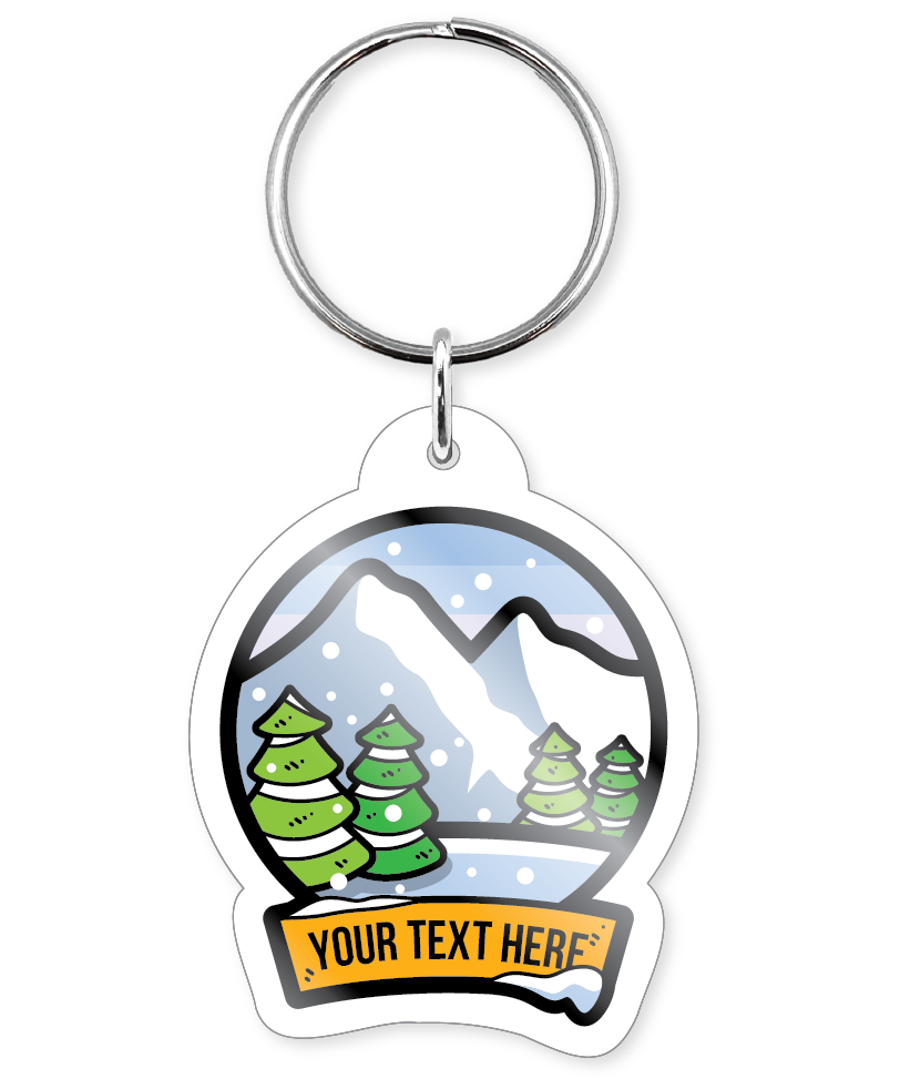 Morris Magnets – wholesale Keychain – Unisex – Keychain - Snow Globe3