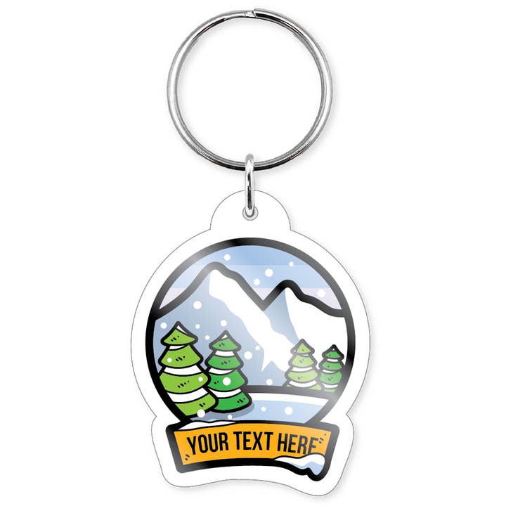 Morris Magnets – wholesale Keychain – Unisex – Keychain - Snow Globe3