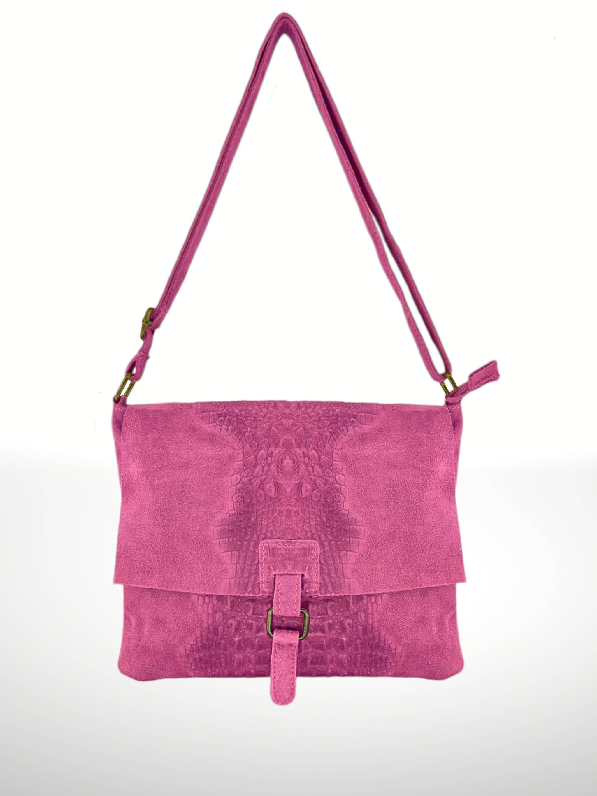 ITALIAN'S LEATHER - Vendita all'ingrosso Borsa a tracolla - Donna - Tracolla in pelle scamosciata Adina 1900331