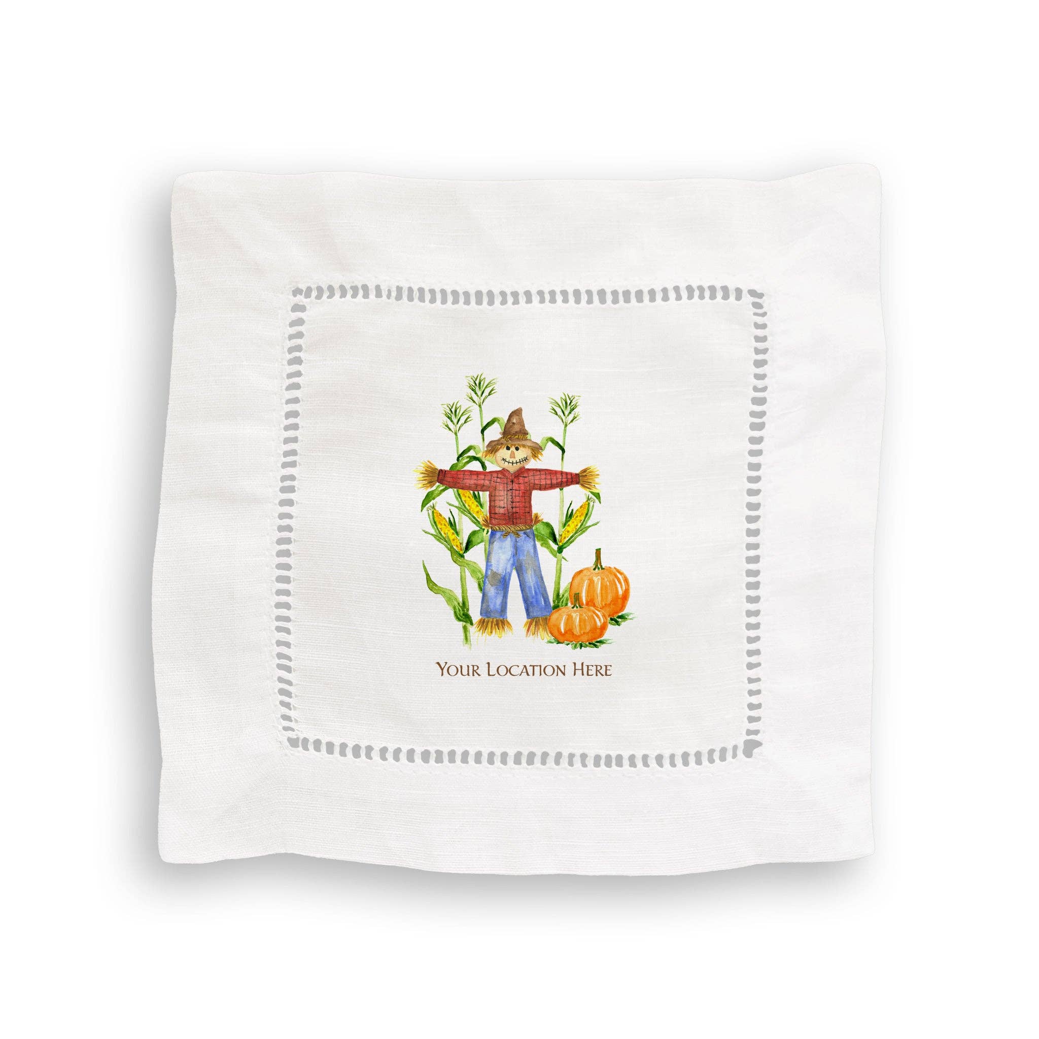 French Graffiti - Wholesale Theedoek - Vogelverschrikker met locatie4