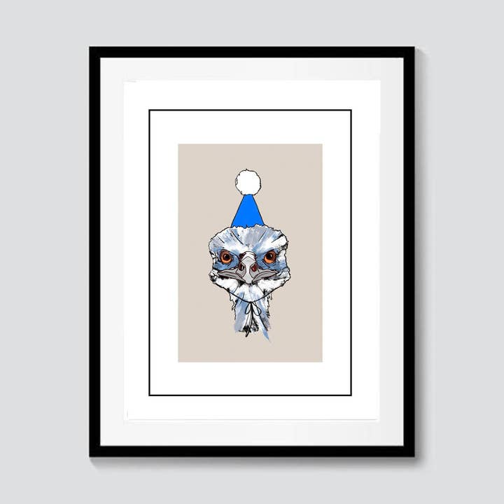 Emu A4 Art Print for wholesale by STETCH