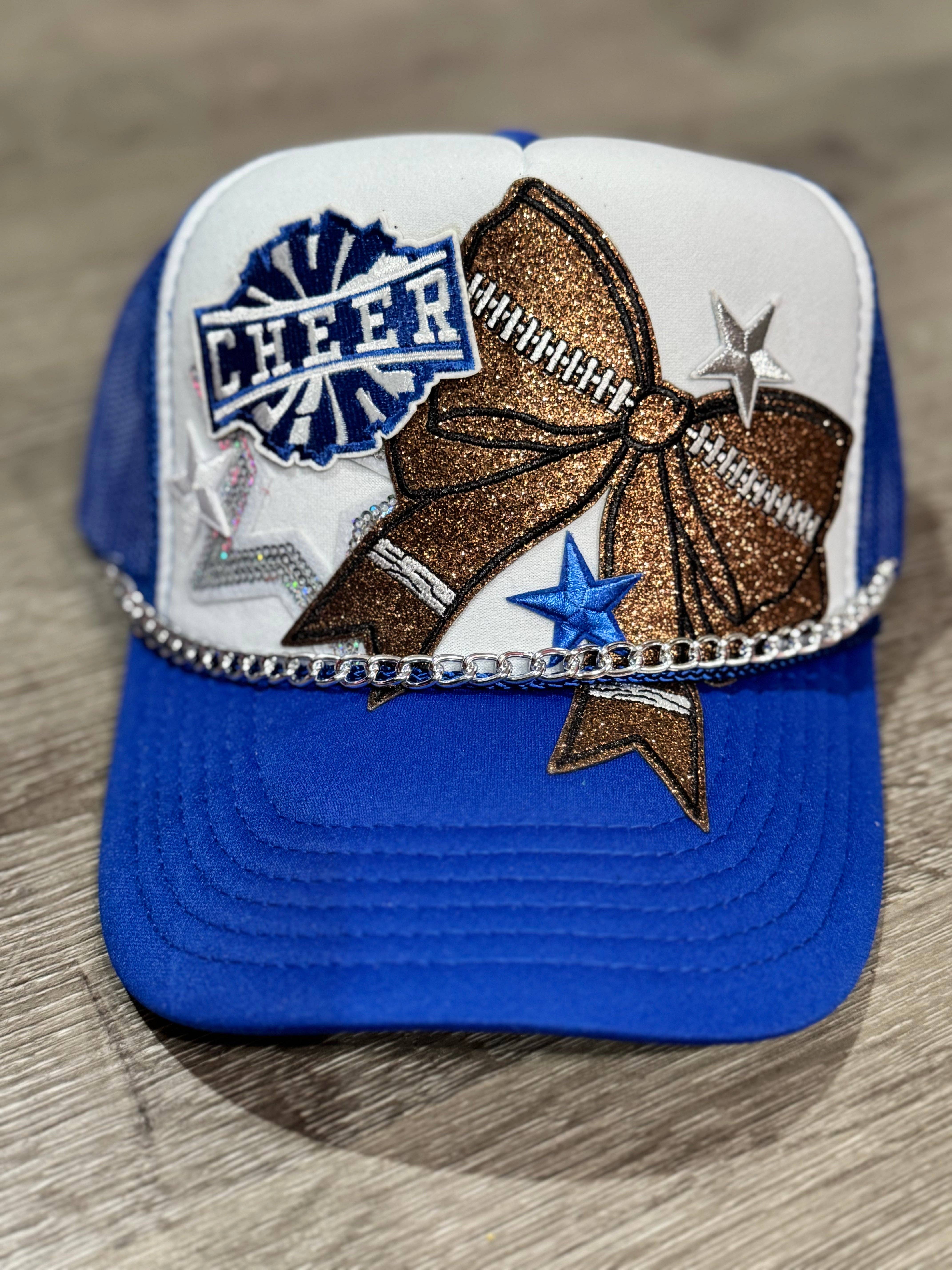 Patchwrx Customs Hat Bar - Wholesale Trucker Hat - Women's - Dallas Cowboy Cheerleaders Inspired Football Trucker Hat0