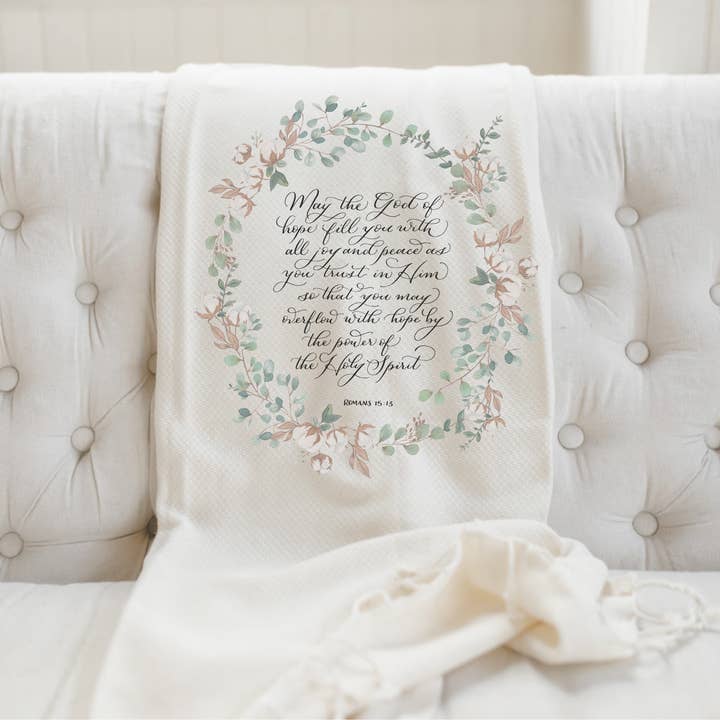 Romans 15 Throw Blanket and other Purchase Wholesale romans. Free Returns & Net 60 Terms on Faire trending on Faire.