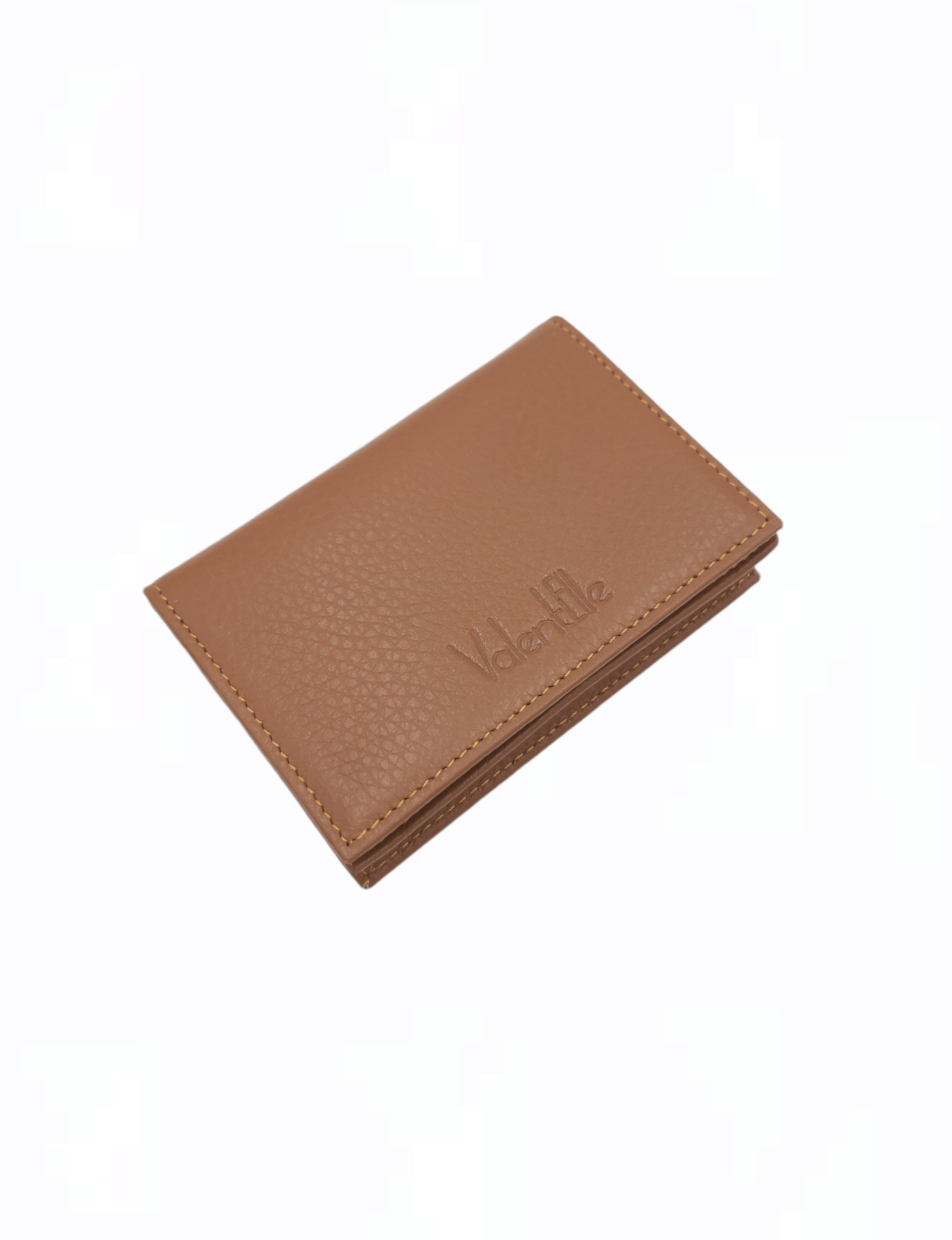 AND-selects Artisan Elegance - Wholesale Card Holder - Women's - Genuine leather brown card holder wallet0