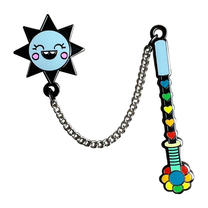 Kawaii Flail-Anstecker für den Großhandel von Inner Decay