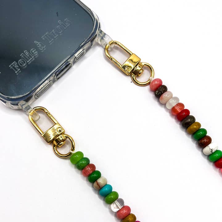 Folie à Trois - Wholesale Phonecase Strap - Island Sunset Short PHONE STRAP