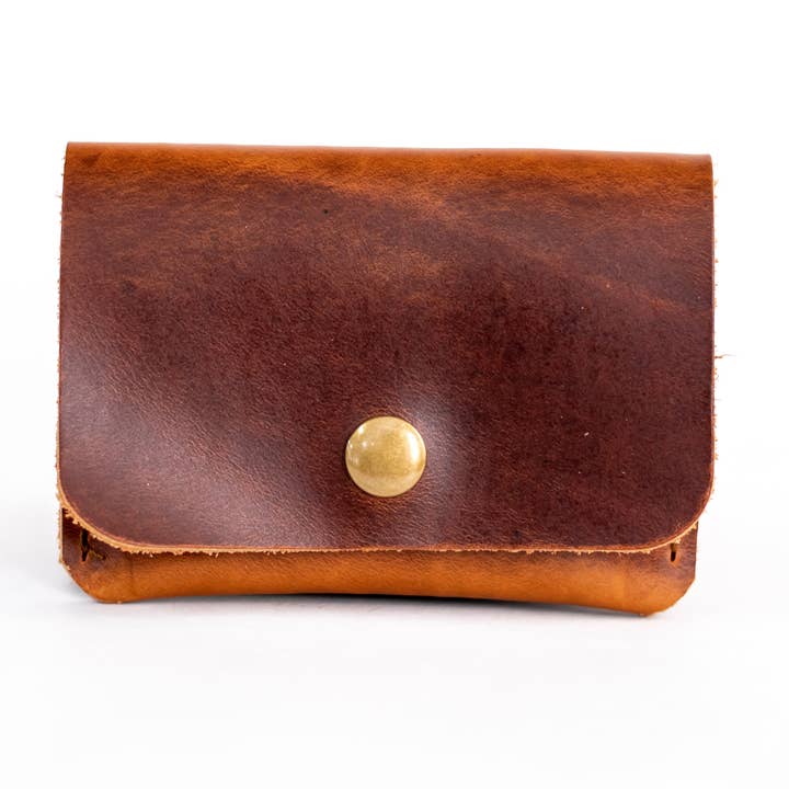 In Blue Handmade - Wholesale Wallet - Women's - Leather Card Wallet | Small Snap Handmade Leather Wallet8