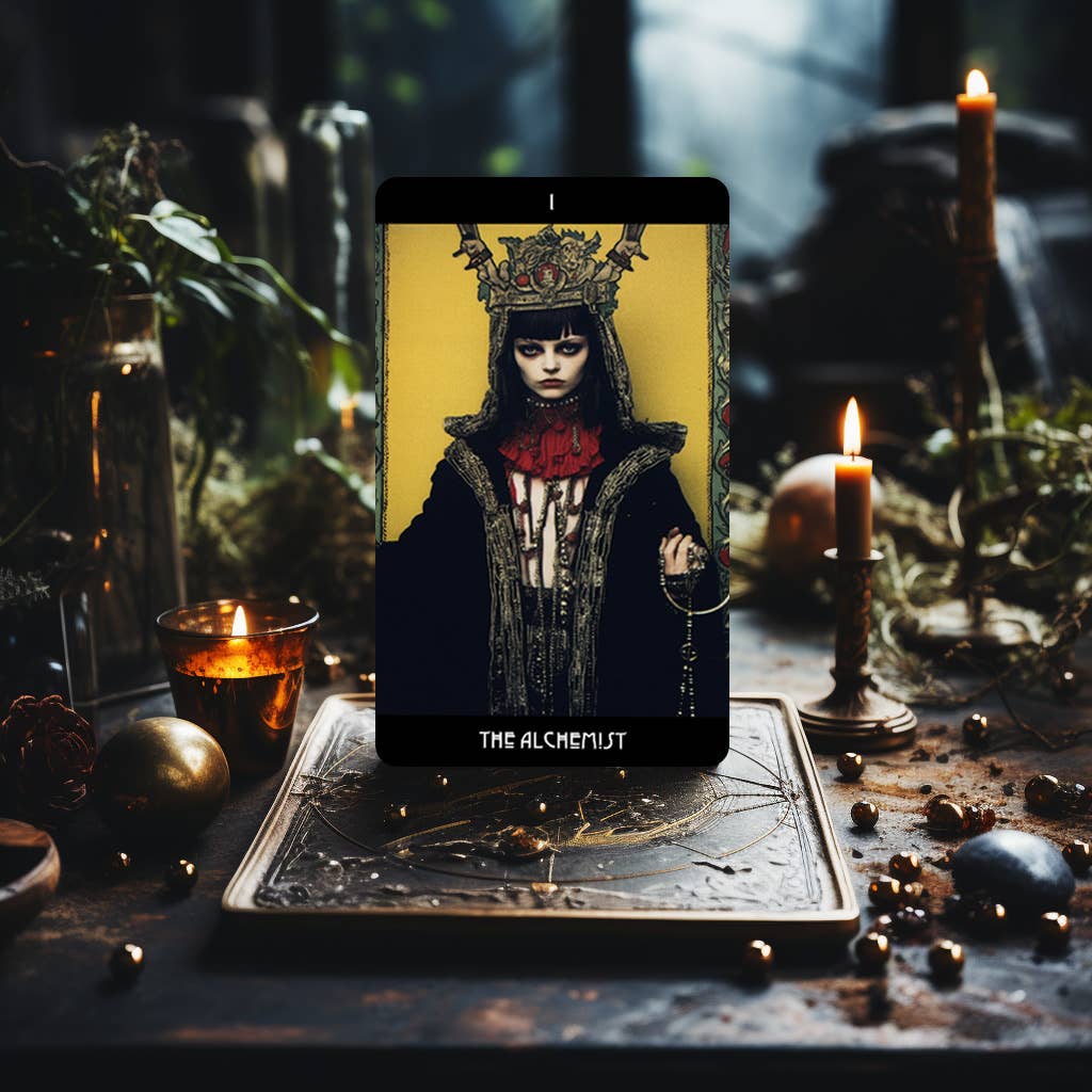 Darksynevyr – Cartas de tarô por atacado – Grunge Goddess Tarot Baralho de 78+2 Cartas Extra | Isento de Impostos UE/Reino Unido2