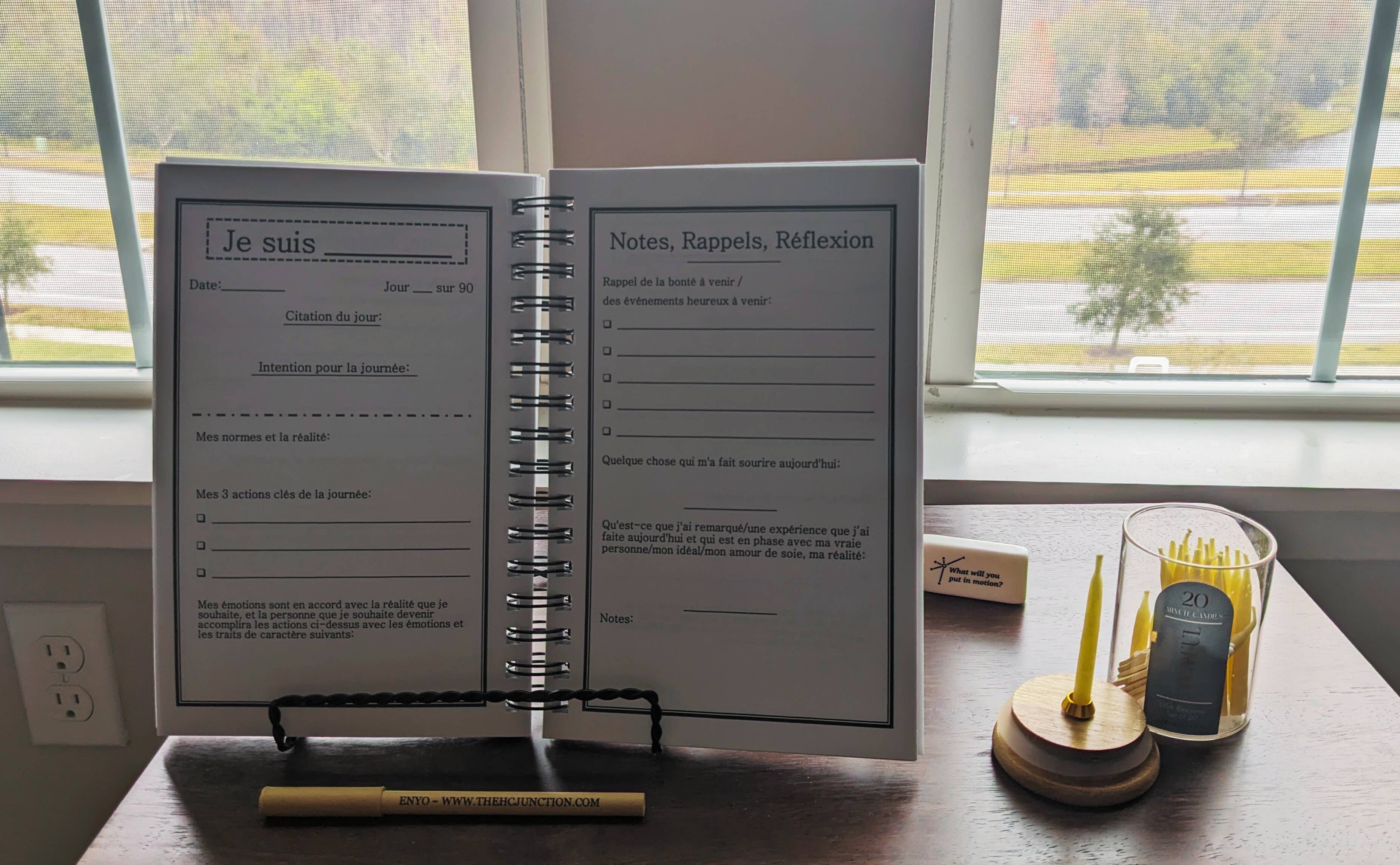 HCJunction and InHeritage Herbs - Wholesale Journal/Diary - 90day Journey Journal & Planner: CUSTOMIZE COVER & ONE PAGE10