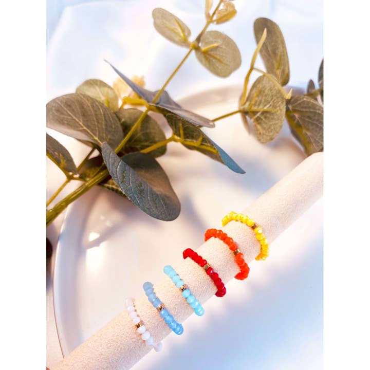 Locas Biju - Wholesale Band/Stacked Ring - ALEGRIA5