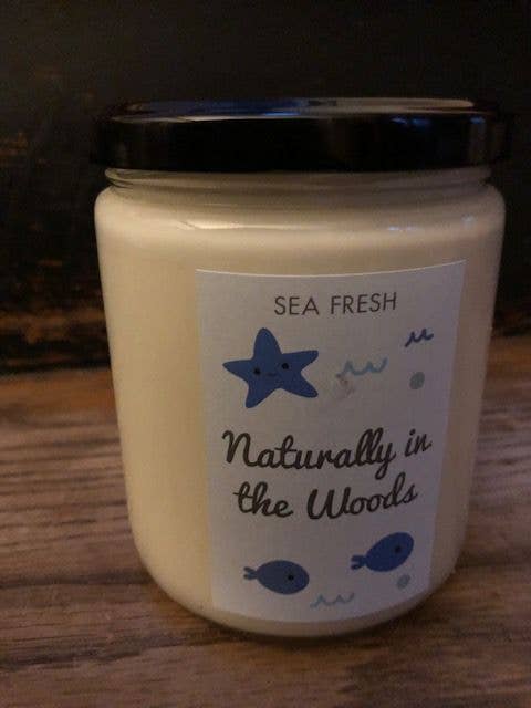 Sea Fresh Pure Soy Candle for wholesale by NaturallyintheWoods