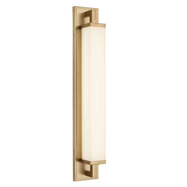 Brio Lighting - Wholesale Chandelier/Hanging Light - Zenith 28" Antique Brass LED Bathroom Vanity Light2