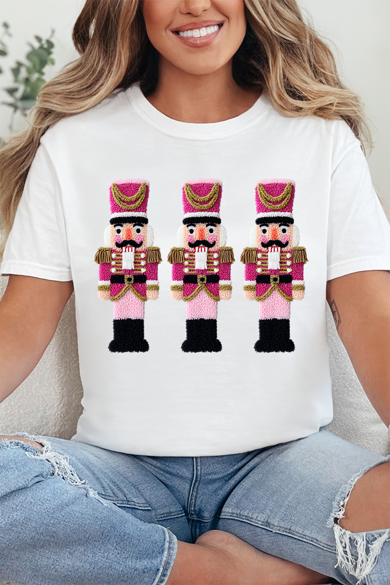 Wholesale Accessory Market - Wholesale T-Shirt - Women's - Faux Yarn Holiday Guard Nutcracker Comfort Colors Adult Ring-Spun Cotton Tee4