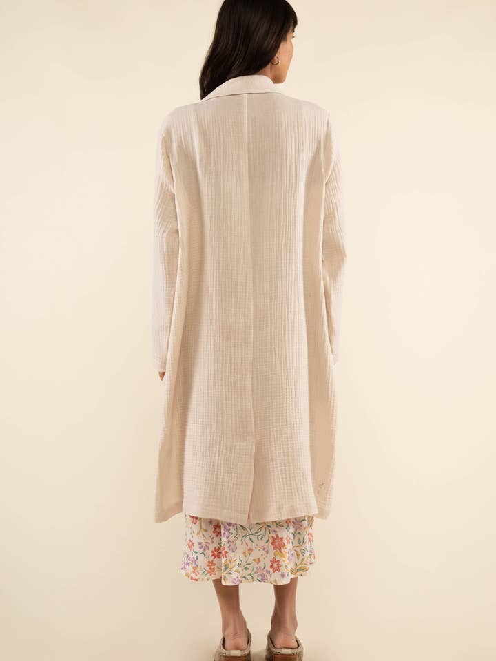 NLT - Wholesale Coat - Women's - Bella Cotton Gauze Duster
