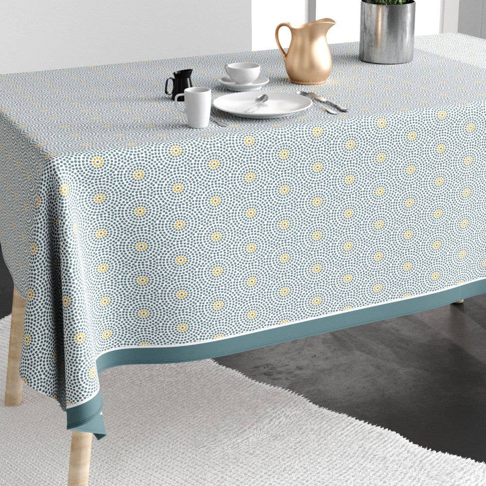 Housse De Rêve - Wholesale Tafelkleed - Rechthoekig vlekbestendig tafelkleed 140x250 cm Cotton Patio Water1