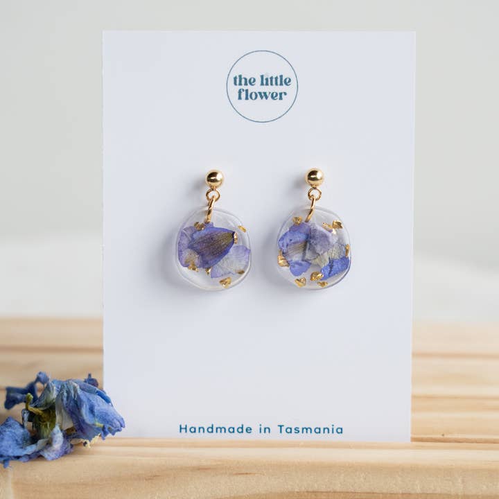 The Violet Flower Earrings and other Purchase Wholesale no shrinking violet. Free Returns & Net 60 Terms on Faire trending on Faire.
