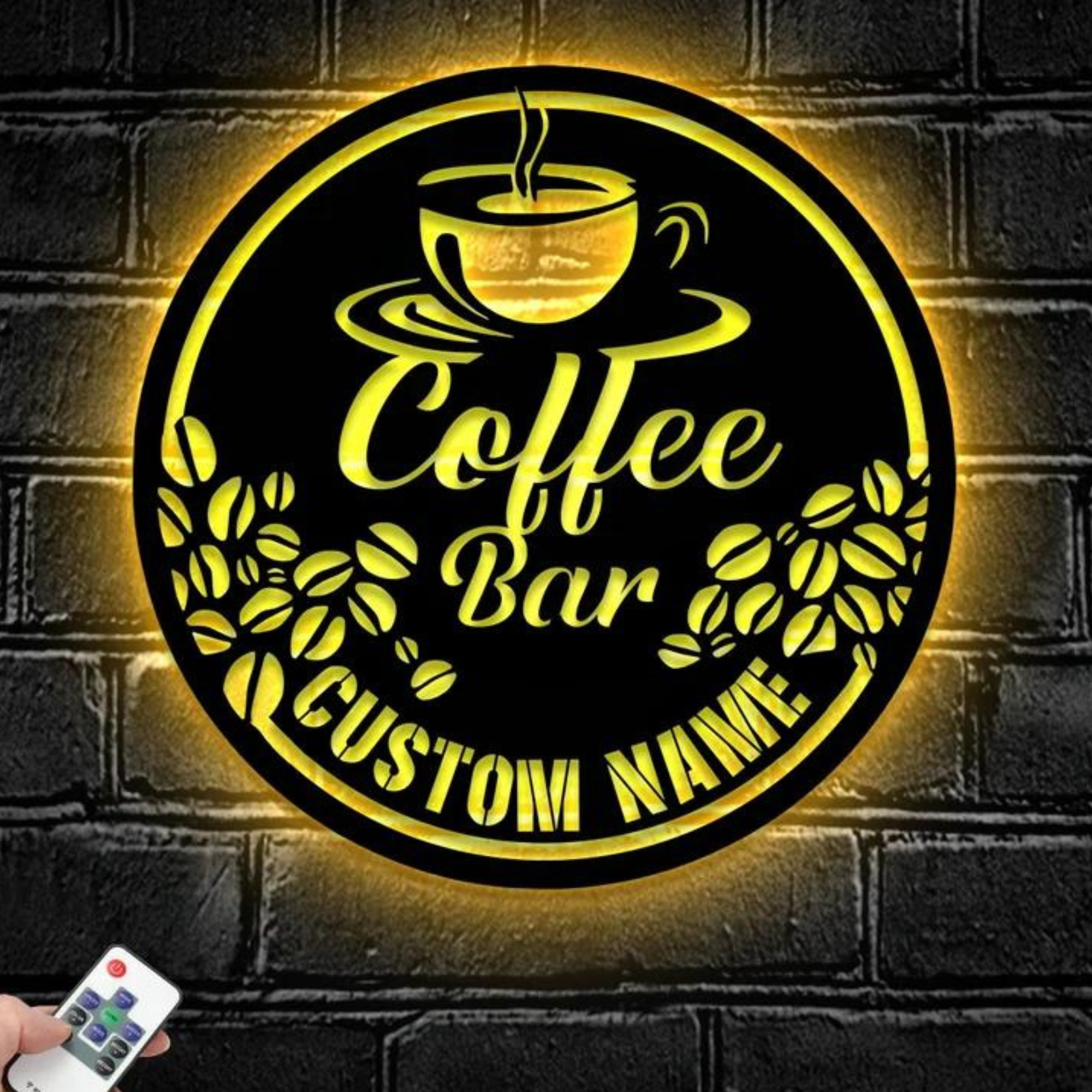 Glow Neon - Wholesale Neon Sign - Personalized Coffee Bar Metal Sign, Signboard for Cofee Shop4