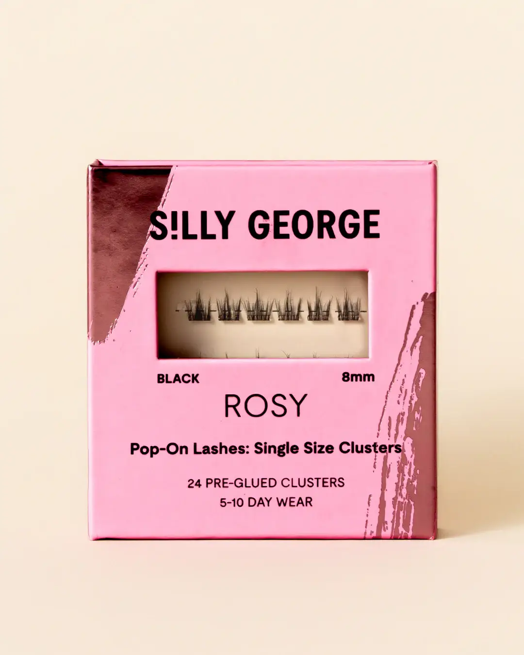 Silly George - Wholesale False/Fake Eyelashes - Pop-On Lashes™ Single Size
0