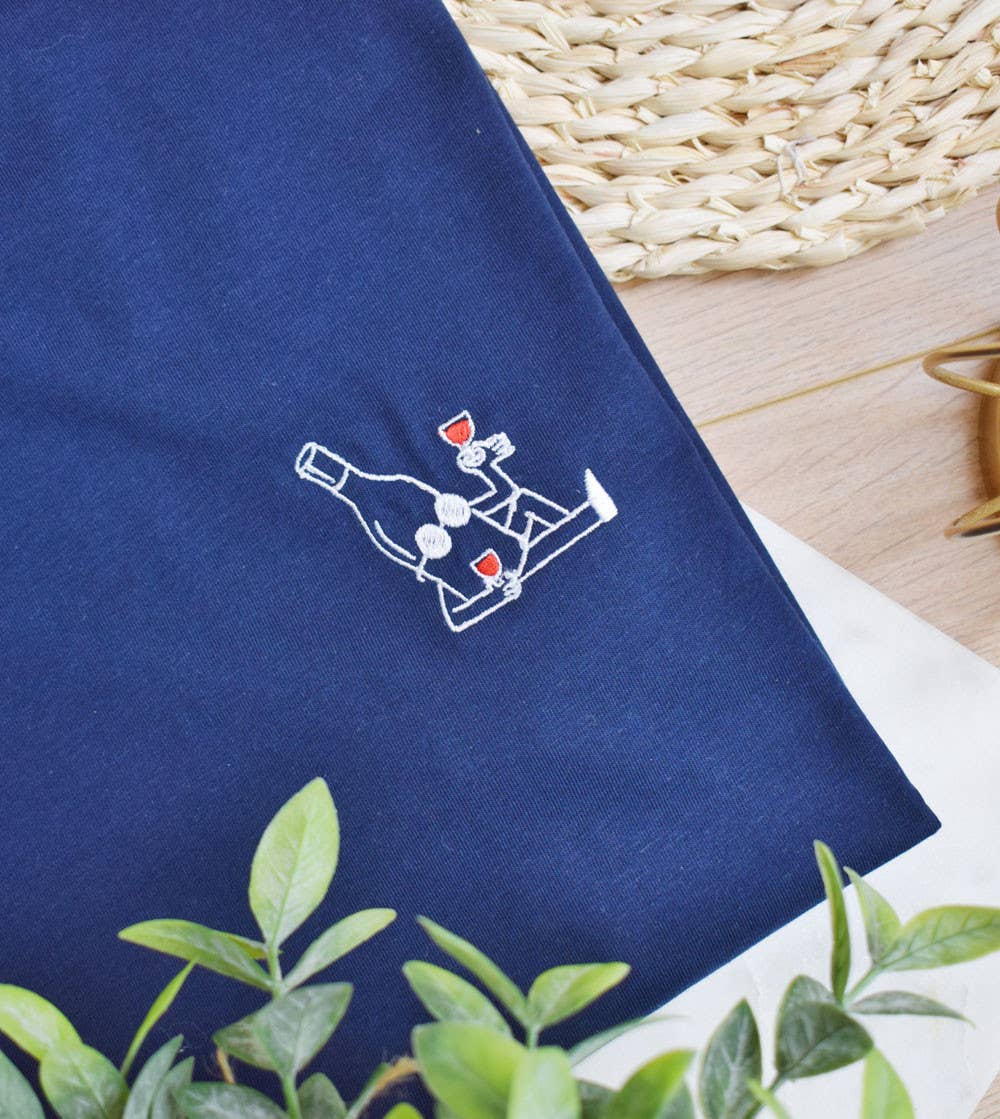 Juste un t-shirt - Wholesale T-Shirt - Unisex - Embroidered T-shirt - Monsieur Vin1