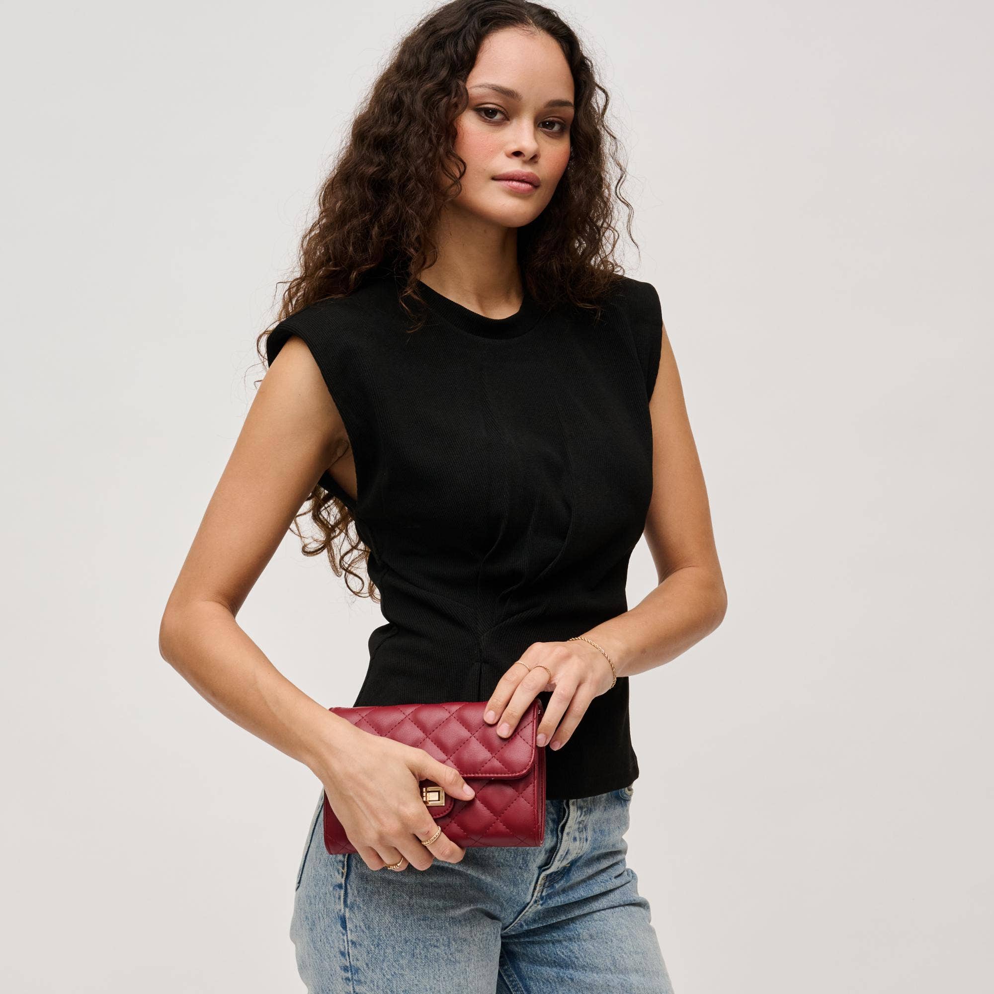 Urban Expressions - Wholesale Crossbodytas - Dames - Winona gewatteerde crossbody met meerdere compartimenten49